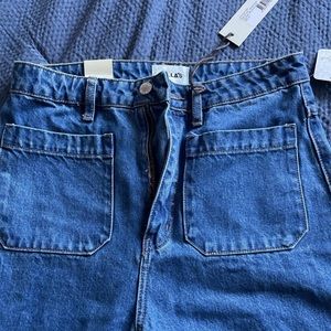 Rolla’s high rise wide leg jeans, size 29, Ashley blue, NWT